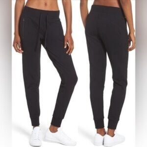 Zella Taryn Luxe Black Joggers XS